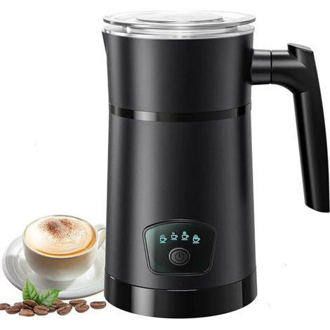 Mousseur à lait électrique Chauffe-biberon 350 ml et mousseur à lait 160 ml, entièrement automatique, mousseur à lait chaud et froid (1/2)