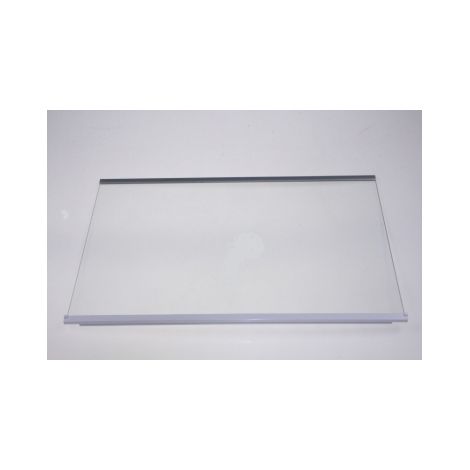 Scaffale di vetro con profilo del frigorifero Whirlpool 480132101134