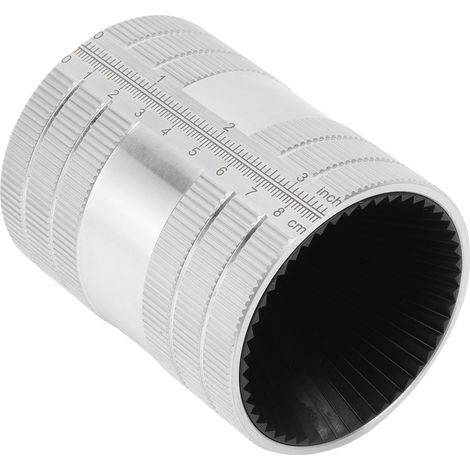 Alésoir pour tubes intérieur extérieur 8-54mm, ébavureur de tuyaux en acier inoxydable, cuivre, aluminium et PVC, plage 5/16 à 2-1/8 pouces (1/5)