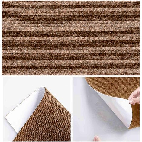 Tapis à griffer autocollant pour chat, panneau à griffer, mur à griffer, jaune, taille unique (1/3)