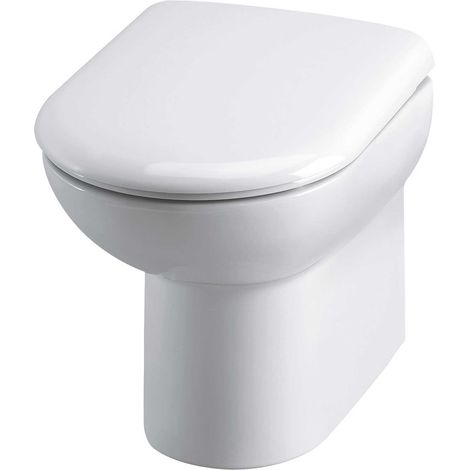 Hudson Reed Linton Back To Wall Toilet - Soft Close Seat (1/5)