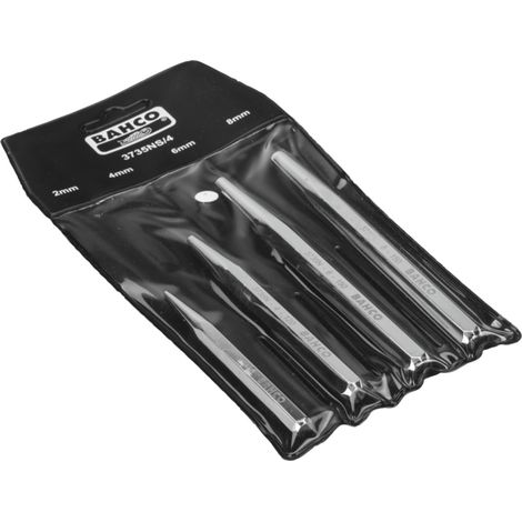 Bahco Körnersatz, verchromt - 4-tlg. in Tasche (1/3)
