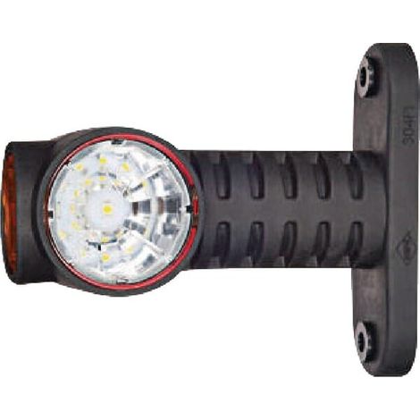 Luce di ingombro LED'0,7/1,4W 12/24V bianco/arancio/rosso 100x55x118 mm 3 LED'UNIVERSALE LA30015 (1/5)