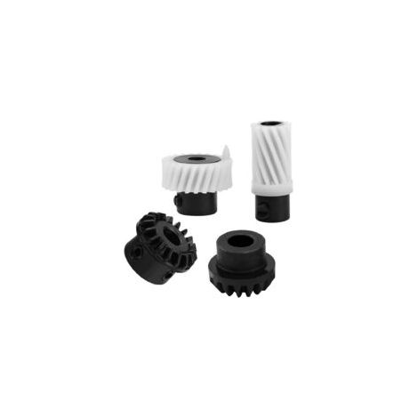 Ensemble de 4 engrenages en plastique durables pour machine à coudre. Pièces de machine à coudre. Ensemble d'engrenages. Accessoires pour machine à coudre.-Crezuo