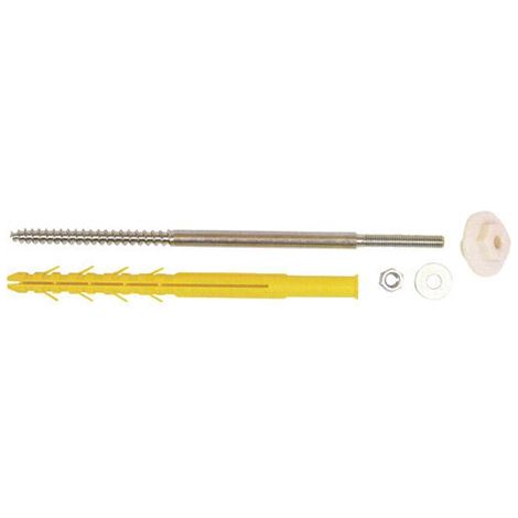 Jeu de fixation lavabo - Cheville lavabo Ø 12x 200 - filet M8 x 125