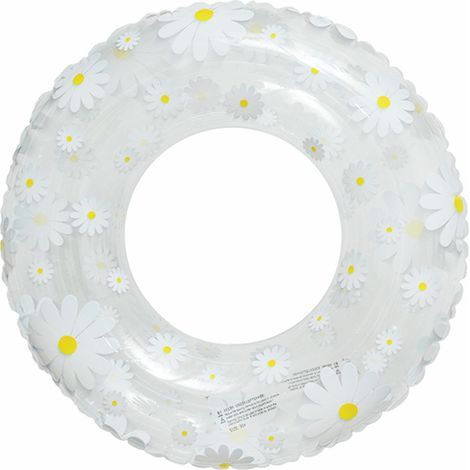 Niedliche aufblasbare Schwimmhilfen – geeignet für Erwachsene und Jugendliche, ideal für Pools und Strände. Aufgeblasen: Außendurchmesser: 75 cm, Außendurchmesser: 35 cm (1/5)