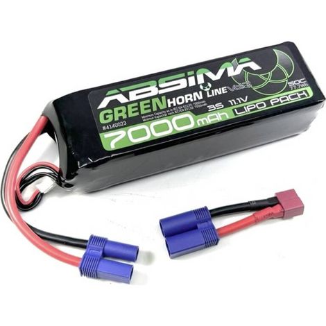 [GEBRAUCHT] B-Ware Absima Modellbau-Akkupack LiPo 11.1V 7000mAh 50C Stick EC5 Stecker für (1/2)
