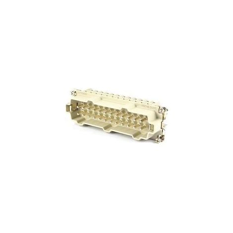 Connettore Maschio A Vite 500V 16A Poli 24 HDC Grandezza 8,HDC HE 24 MS