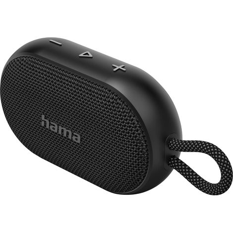HAMA Bluetooth Lautsprecher "Buddy 3.0", 6 W, IPX7 Wasserdicht, Schwarz (1/5)
