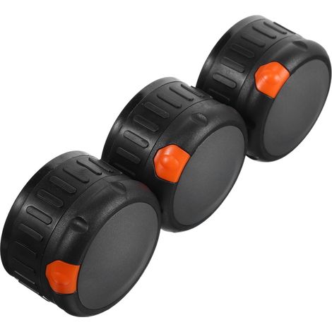 XEPHO 3 Pièces Bouton de Commande Cuisinière à Gaz Bouton de Cuisinière à Gaz 50mm Noir en Plastique Poignée Ergonomique Résistance aux Hautes Températures Usage la Cuisine Maison (1/5)