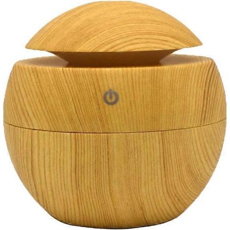 Tragbarer, pilzförmiger Diffusor für ätherische Öle, 130 ml, USB-Anschluss, 7-farbiger Nebel (zwei Modelle verfügbar, Lieferung nach dem Zufallsprinzip). – 10,50 x 10,50 x 10,20 cm (1/3)