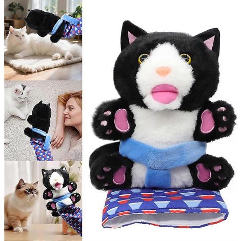 Marionnette de lutte pour chat, gants de lutte indispensables pour les amoureux des chats, chat Ragdoll lutteur avec rembourrage résistant (1/5)