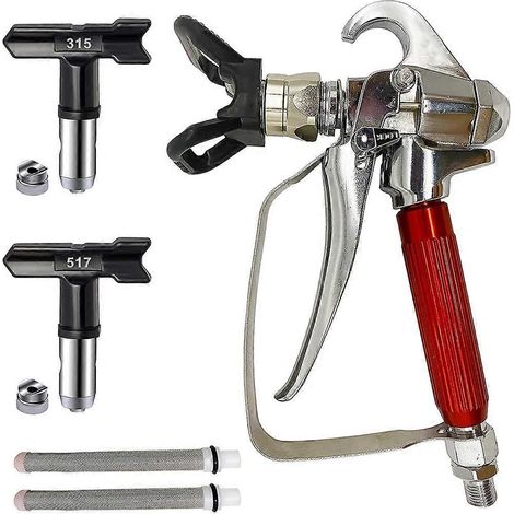 Farbspritzgerät mit 2 Farbspritzdüsen (315,517) für Pumpsprühgeräte