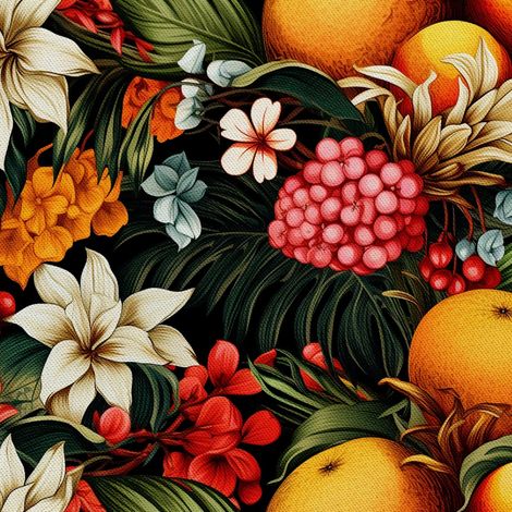 Tela decorativa para exteriores Oxford - Motivo frutal  DX6046 (1/5)