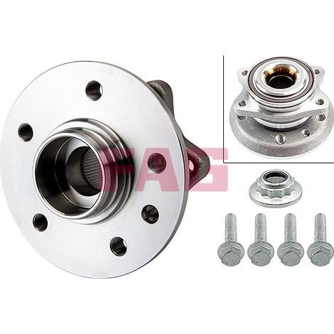 Kit de roulements de roue Schaeffler FAG 713 6111 00 MAN 2N0 501 201 2N0 501 202