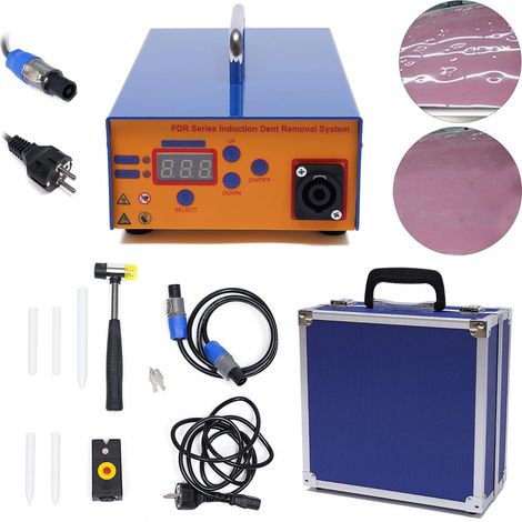 Elektromagnetische Induktion Beulen Reparaturset, 220v 1380w Dellen Reparaturset Auto Ausbeulwerkzeug Induktionsheizgerät kfz mit Digitaler Bildschirm (1/5)