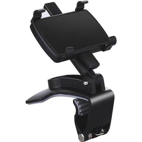 Supporto per telefono da auto girevole a 360 gradi, supporto da cruscotto per GPS e smartphone da 4 a 7 pollici (1/5)
