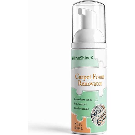 Nettoyant pour sièges de voiture. Facile à utiliser : il suffit de vaporiser et d'essuyer. Rafraîchissant pour tapis de salon (60 ml). (1/5)