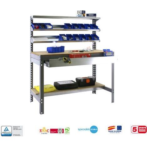 Kit Simonwork Bt1 Box 1200 Gris/madera 1445x1210x610 (1/5)