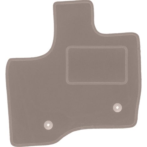 Tapis de sol conducteur en velours beige pour : Ford Explorer MK5 SUV (2010-2019)