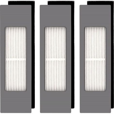 (3 Pièces) 950 Filtre HEPA Compatible Avec ECOVACS DEEBOT OZMO N10 N10 Plus T5 T8 T9 T8 AIVI Max 920 950 N5 N7 N8+ N8 Pro Plus DX55 DX93 DJ65, Pièces de Rechange Pour Filtre d'aspirateur (1/5)