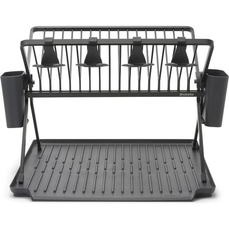 BRABANTIA Grand égouttoir pliable Dark Grey - Sink Side (1/2)