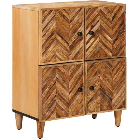 vidaXL  Storage Cabinets  Brown 60 x 33.5 x 75 cm Solid Mango Wood
