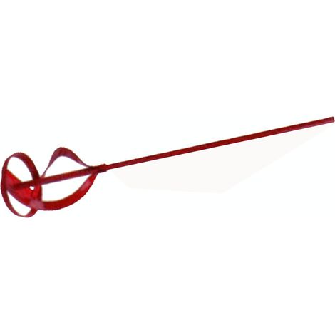 miscelatore in metallo rosso - 80x400mm.