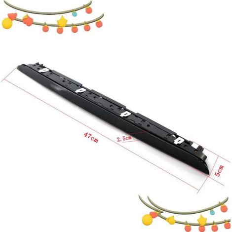 Feu stop haut Feu stop de voiture, feu stop arrière à LED de remplacement pour / RS6 / S6 2005 - auto clignotante Noire (1/5)