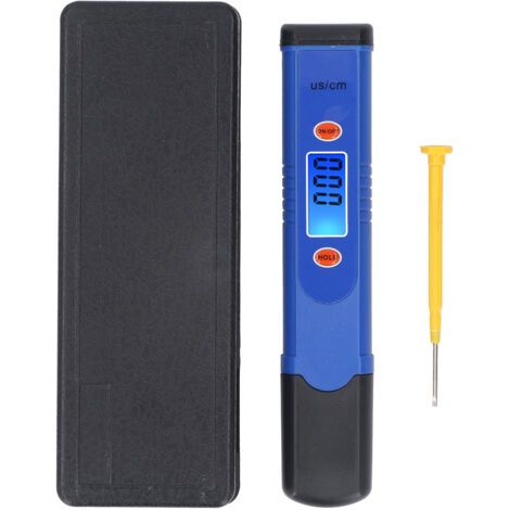 Portable water test pen for measuring the conductivity and hardness of natural water at home ---DTEKGAZ
