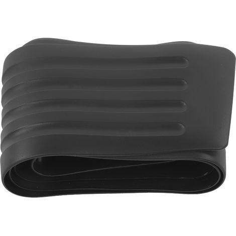 Bande de protection PVC noir pour coffre de voiture universelle, garniture de pare-chocs arrière, couvre-porte de coffre, 90 x 8 cm (1/5)