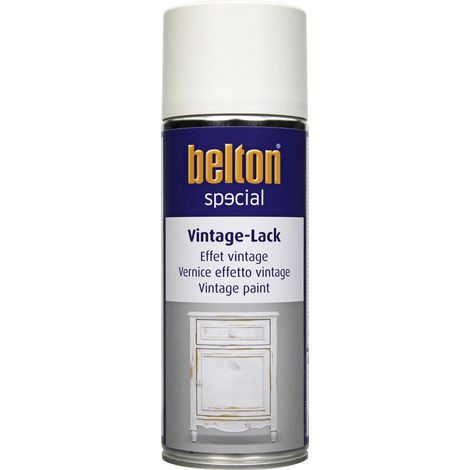 belton Vintage Lackspray 400 ml kalkweiß  Sprühlack Buntlack Spraylack