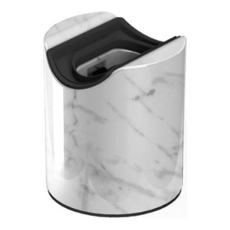 Portalampada creative-cables esse14 per lampada attacco s14d marmo bianco -kpls14dpwm (1/5)