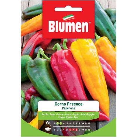 SEMI PEPERONE CORNO PRECOCE BLUMEN