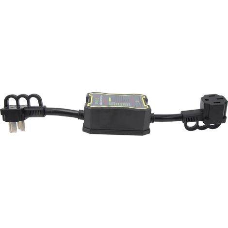 Analyseur de circuit RV 50A 4100J avec protection contre les surtensions intégrée, prise US 125V. (1/5)