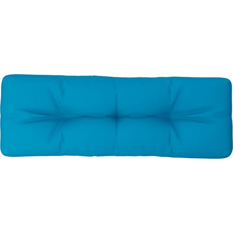Maison Exclusive - Cuscino per Pallet Blu Chiaro 120x40x12 cm in Tessuto