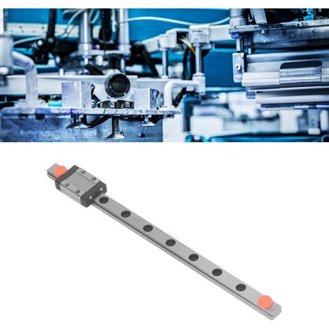 Pièces CNC à glissière standard MGN9C, rails de guidage linéaires miniatures, adaptés aux équipements miniaturisés (200 mm). (1/5)