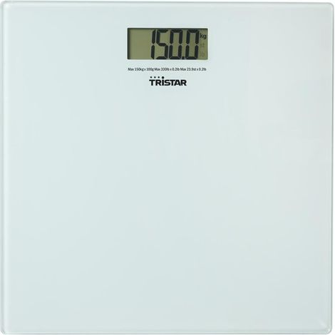 Báscula de Baño electrónica Max 150Kg TRISTAR WG-2419 Transparent (1/5)