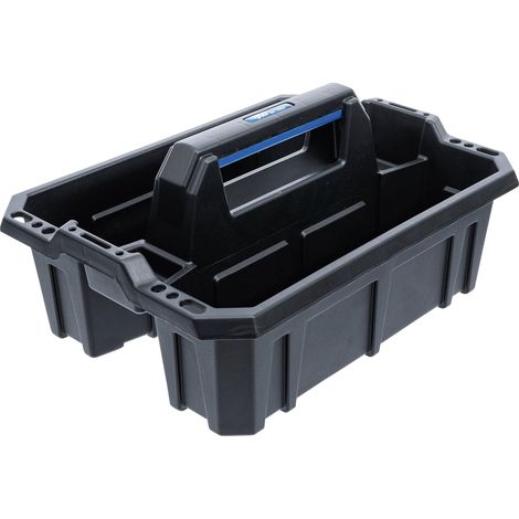 Caja transporte herramientas bgs polipropileno negra 395x290x125 mm (1/4)