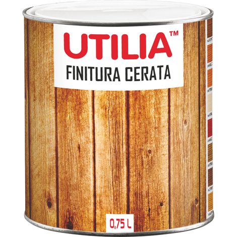 Utilia FINITURA CERATA ml. 750 Noce scuro 6.00 pz