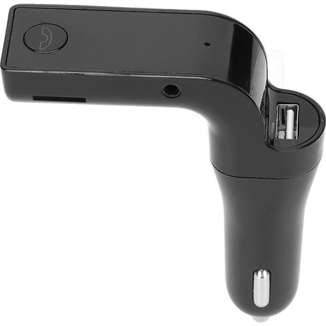 Chargeur USB Bluetooth pour voiture, lecteur MP3 mains libres Bluetooth pour voiture, radio FM, allume-cigare (1/5)