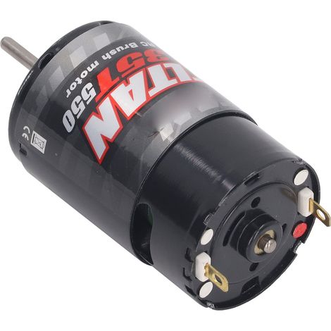 Moteur à balais RC avec réducteur 1/3, moteur universel 550 pour voiture, camion et bateau électriques, 35T (1/5)