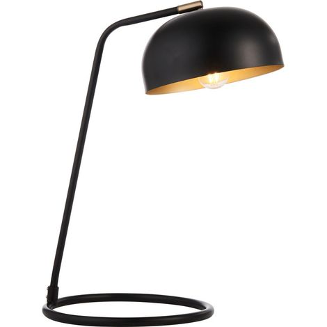 Endon Brair New Lampada da tavolo operativa Nero opaco (1/5)