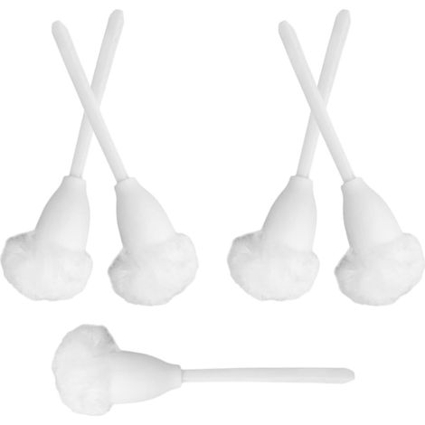 5 brosses WC, nylon/PP, blanc, pour rebords WC et salle de bain (1/5)