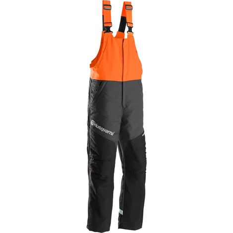 Husqvarna Functional - Salopette con bretelle antitaglio Classe 1 per Lavori Forestali  Taglia: 54