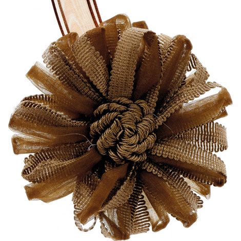 Embrasse à rideaux aimantée 9cm Marron/Chocolat - BOULET (1/3)