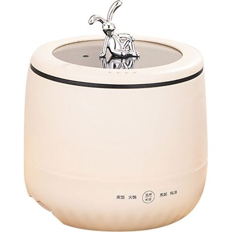Mini cuiseur à riz 1,8 L Cuiseur à riz électrique intelligent antiadhésif pour soupes aux céréales Ragoûts de bouillie (1/4)