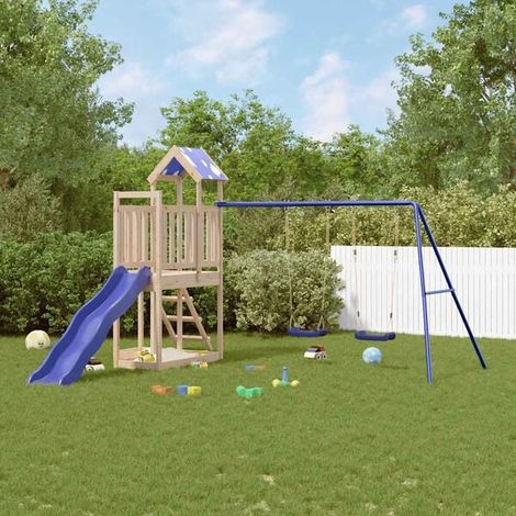 Balançoire enfant : Jeu extérieur avec balançoire, balançoire à disque et nid jeu extérieur enfant, aire de jeu jardin, balançoire enfant , pour jardin, usage domestique , enfant 3-8 ans (1/5)