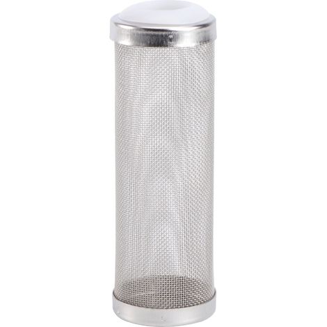 Filtre Aquarium - Filtre à Intake avec Grille en Acier Inoxydable - Pour Bio-Boules Charbon Actif Céramique - 8,5 x 3 x 3 cm - 1 Pièce (1/5)