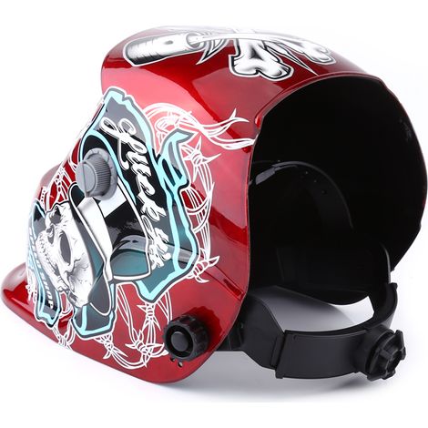 Casque de soudage à assombrissement automatique Pro Solar pour soudage à l'arc TIG/MIG, outil de protection pour meuleuse (1/5)